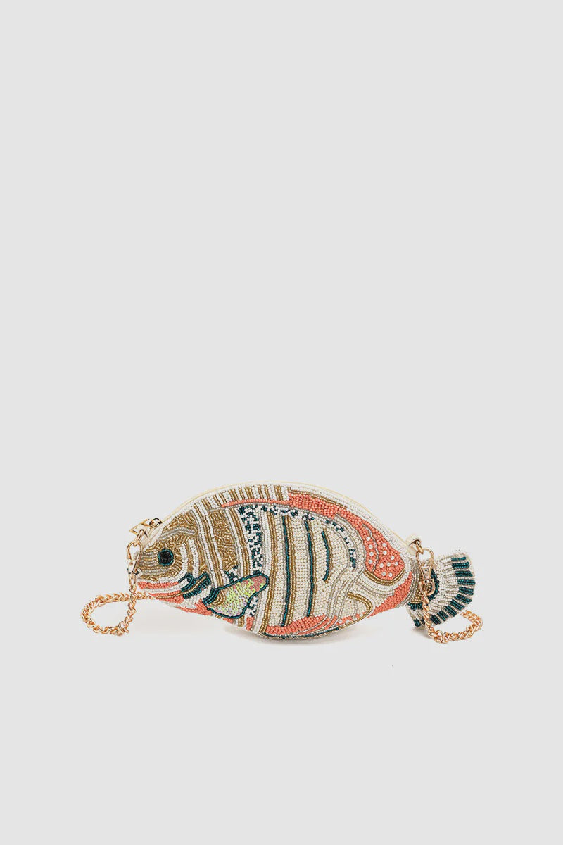 Glittery Mermaid Fish Crossbody