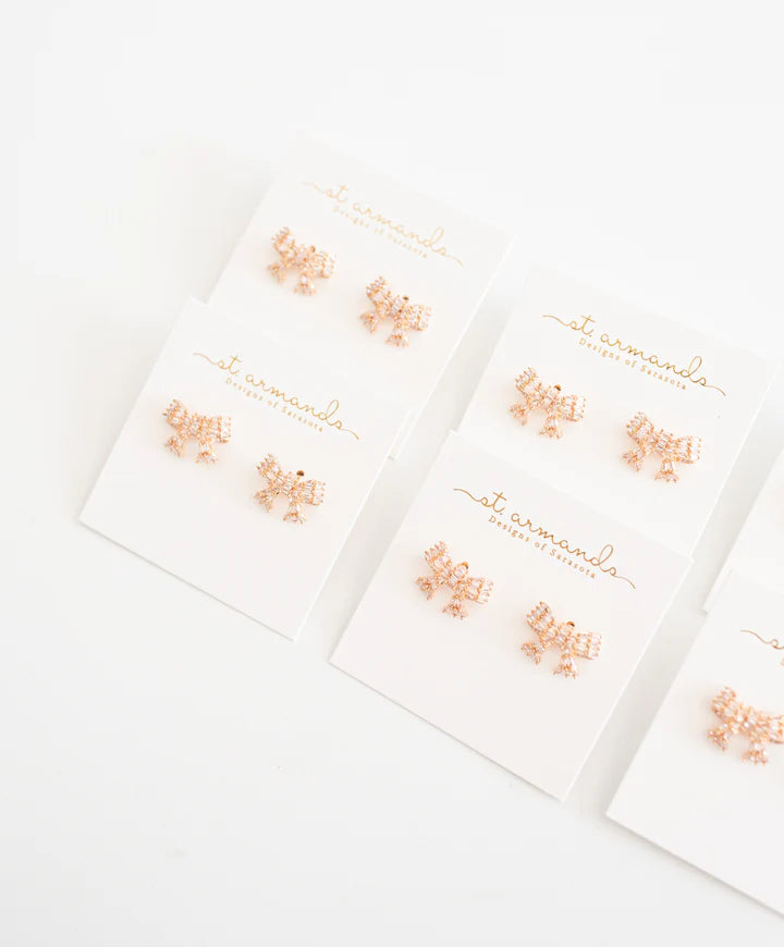 Gold Mini Sparkler Bows