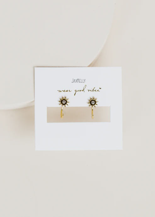 Sun Huggie Earring