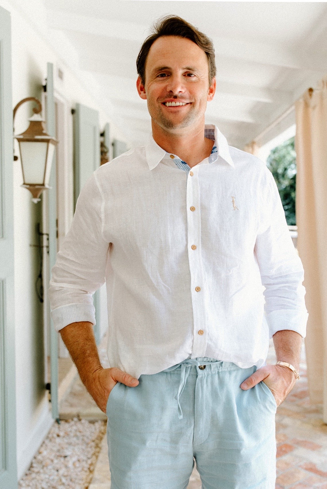 Linen Button Down | Cox