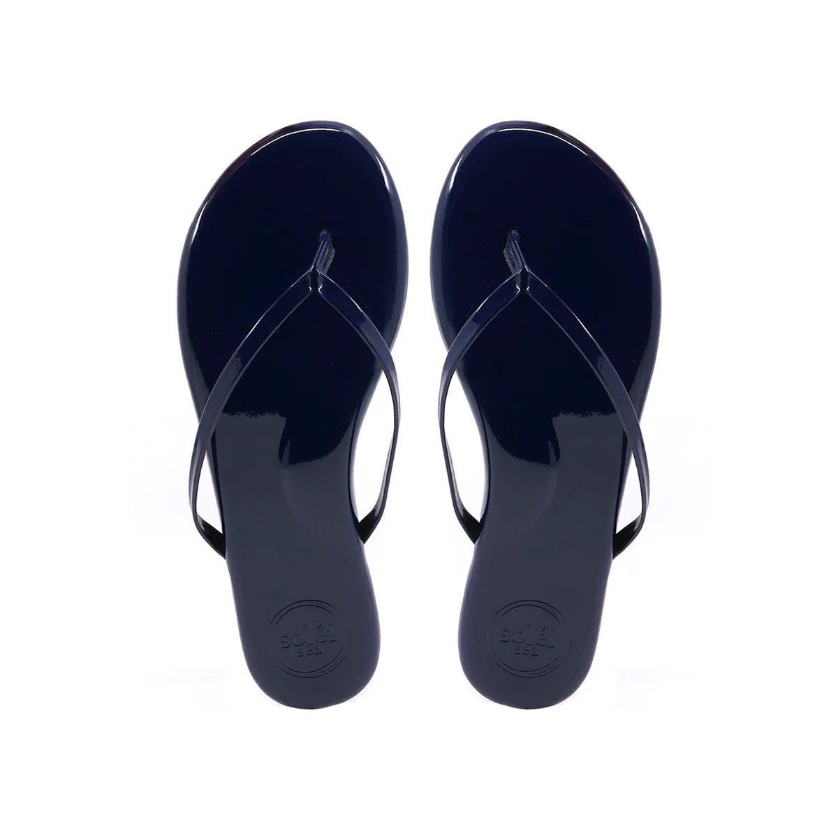 Indie Flip Flop | Navy Patent