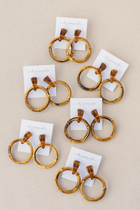 Dark Brown Bamboo Drops