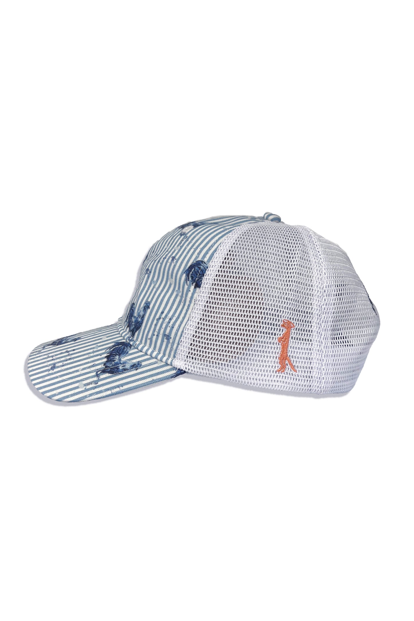 Rooster Seersucker Hat