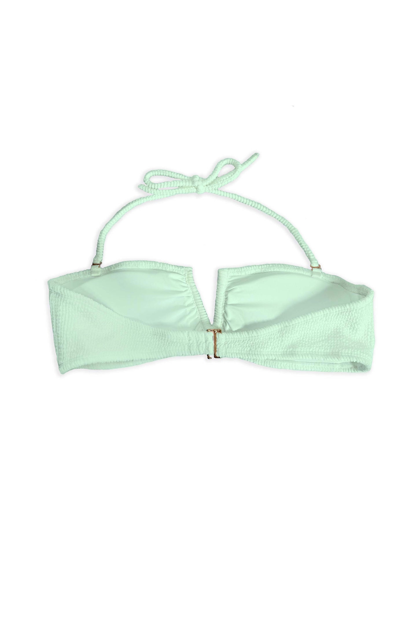 V-Wire Bandeau Bikini Top | Mint