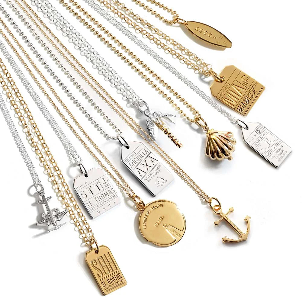 Ball Chain Necklace 16-18 | Gold Vermeil
