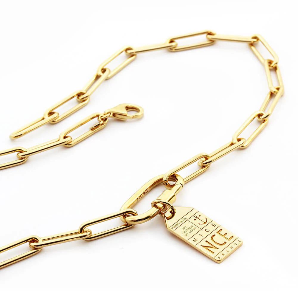 The Daily Charm Necklace | Gold Vermeil 16"