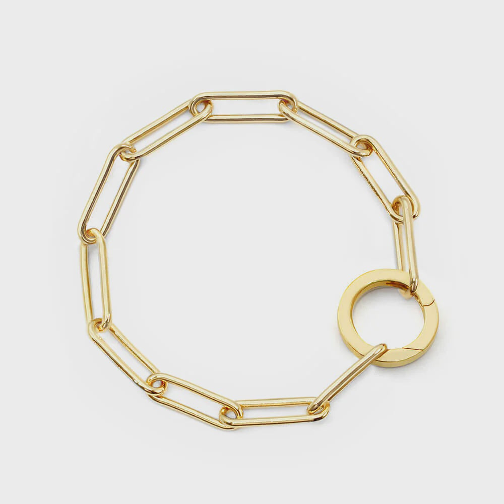 The Daily 360 Charm Bracelet | Gold Vermeil