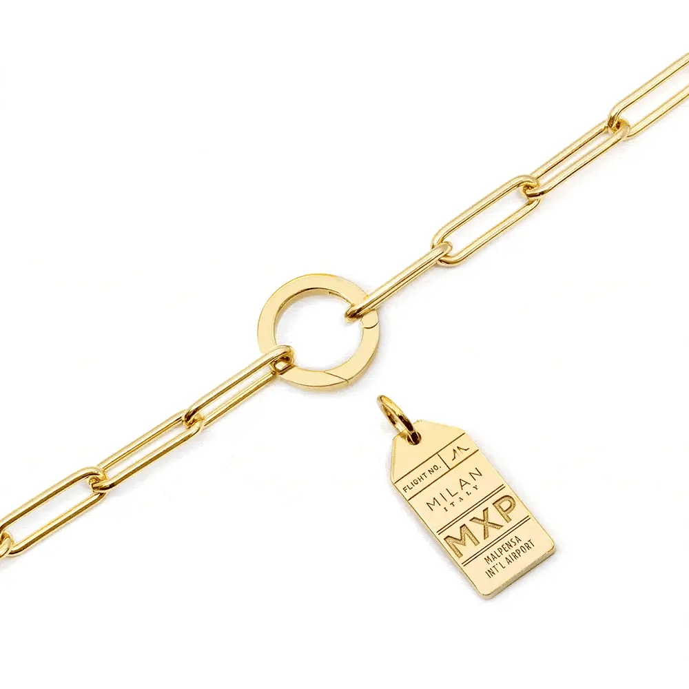 The Daily 360 Charm Bracelet | Gold Vermeil