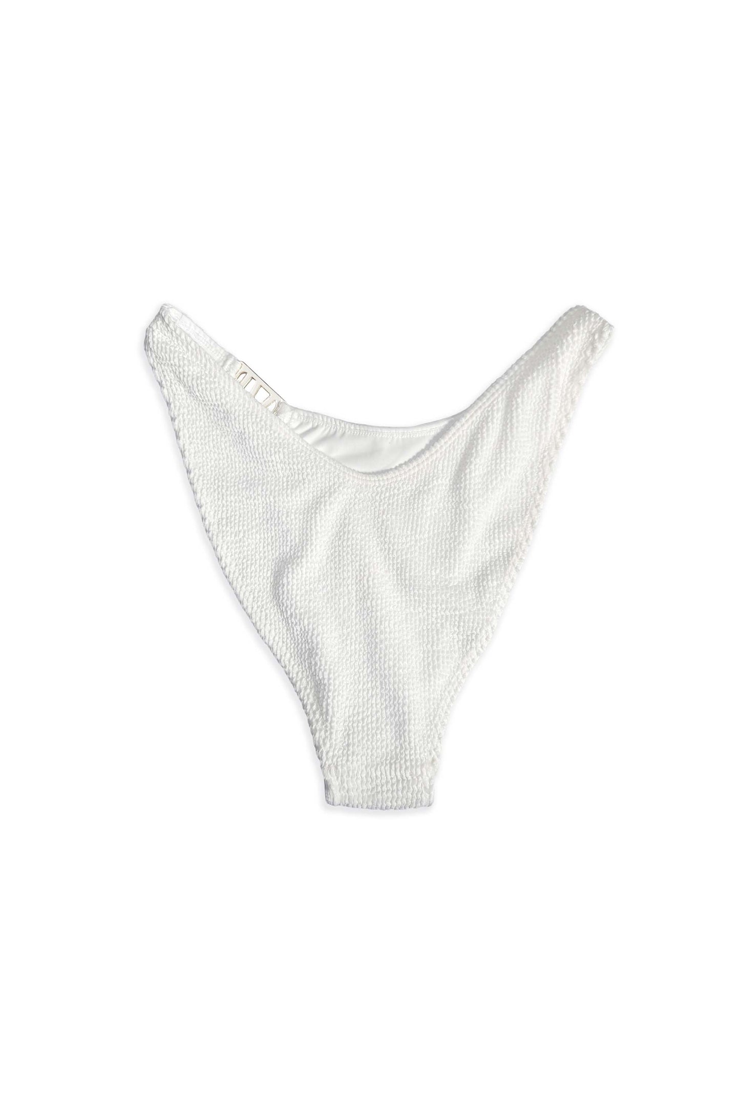 VI Nice High Hip Bikini Bottom | White