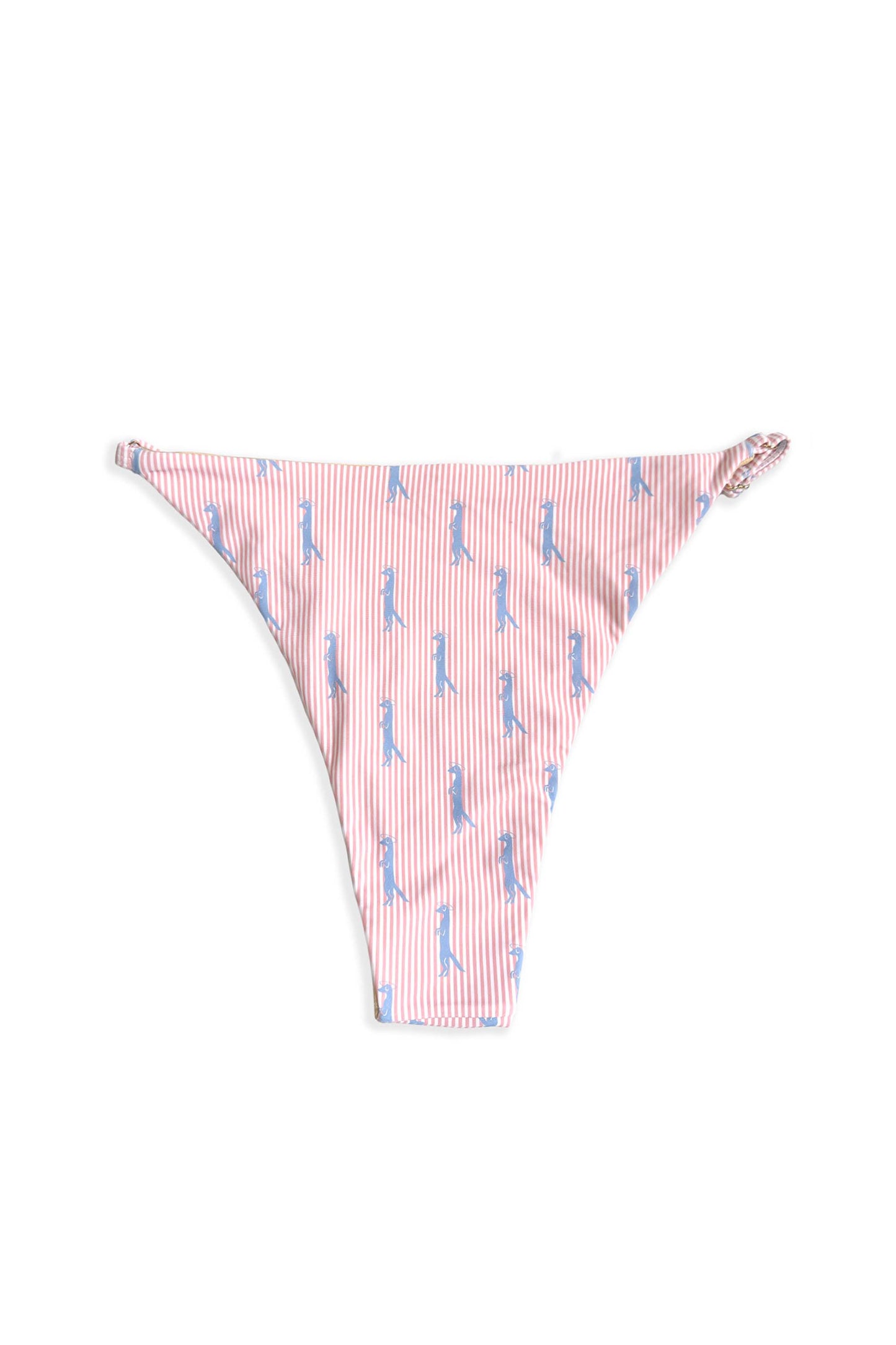 High Hip Adjustable Bottoms | Mongoose Seersucker