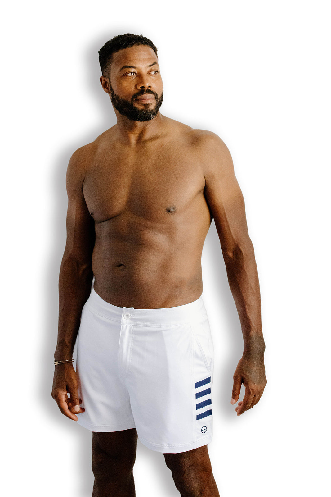 Men's Nauti Boardshort | White