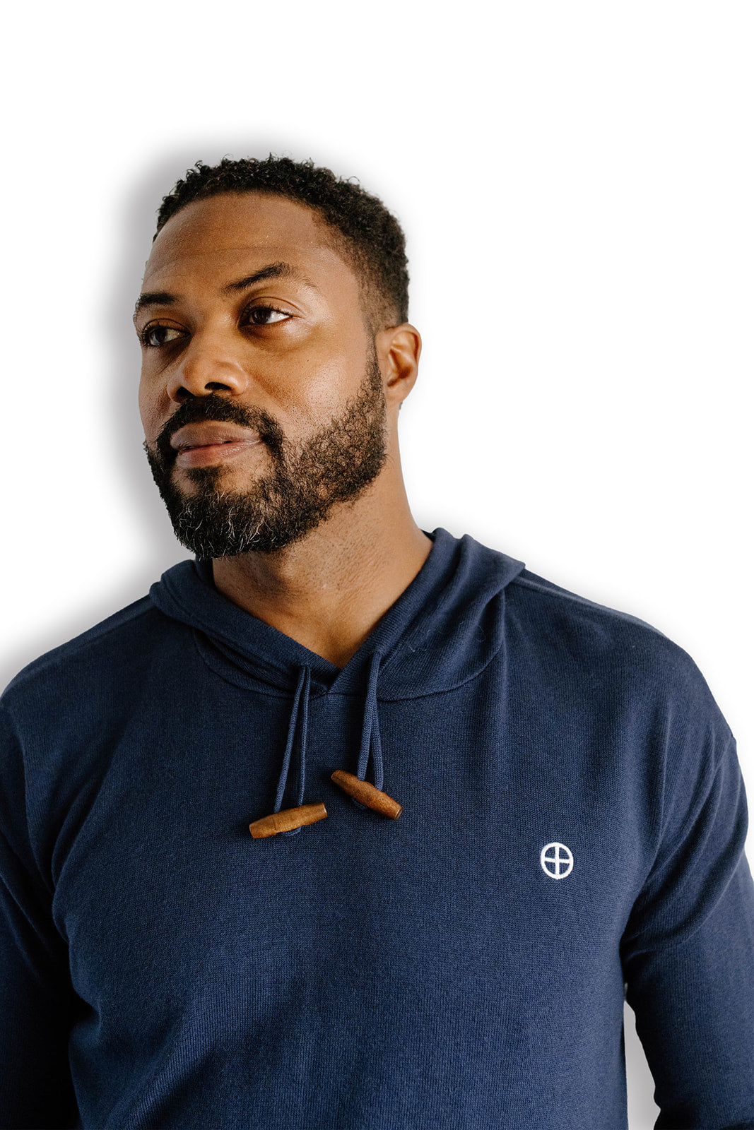 Men's Hooded Knit Sweater | Nauti Navy