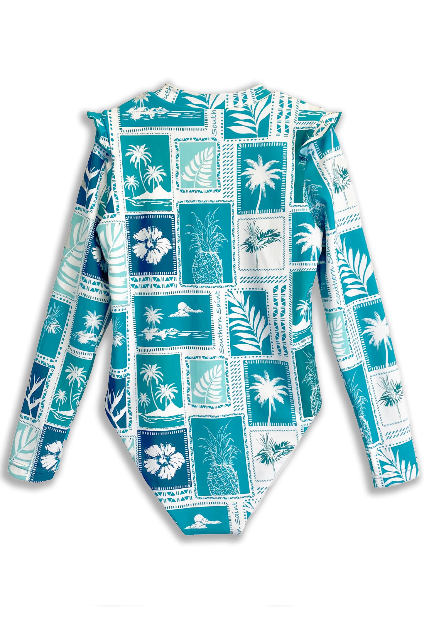 Youth Ruffle One Piece | Marine Mirage