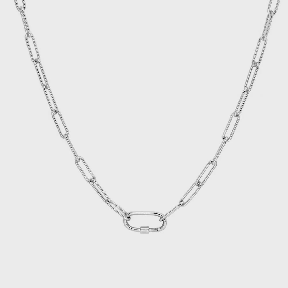 The Daily Charm Necklace | Silver 20"