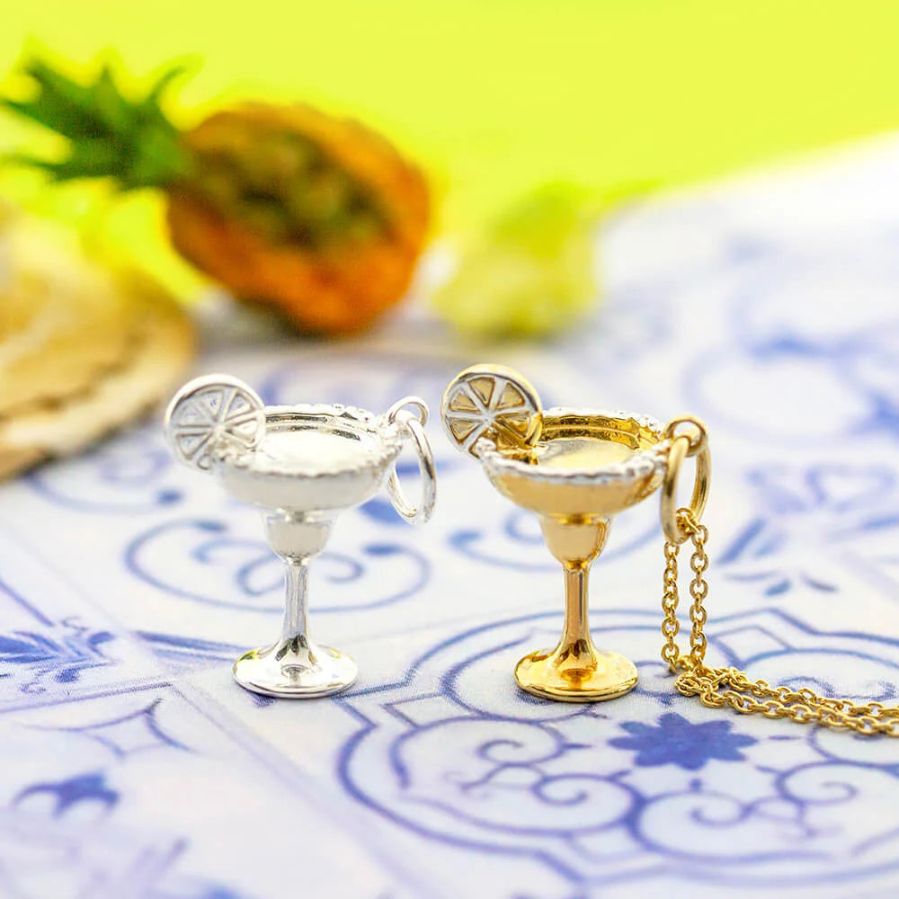 Margarita Charm | Gold Vermeil