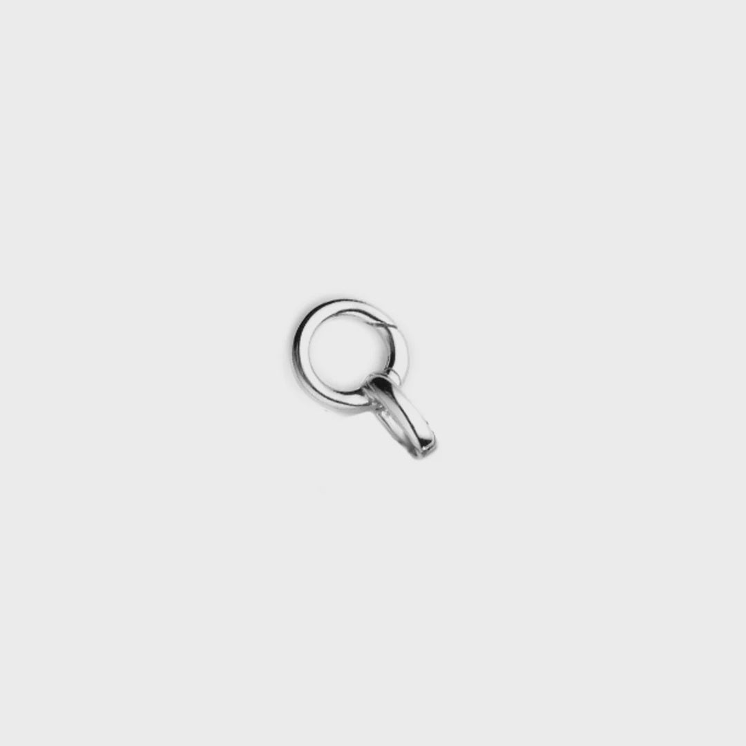 Infinity Link Charm Holder | Silver