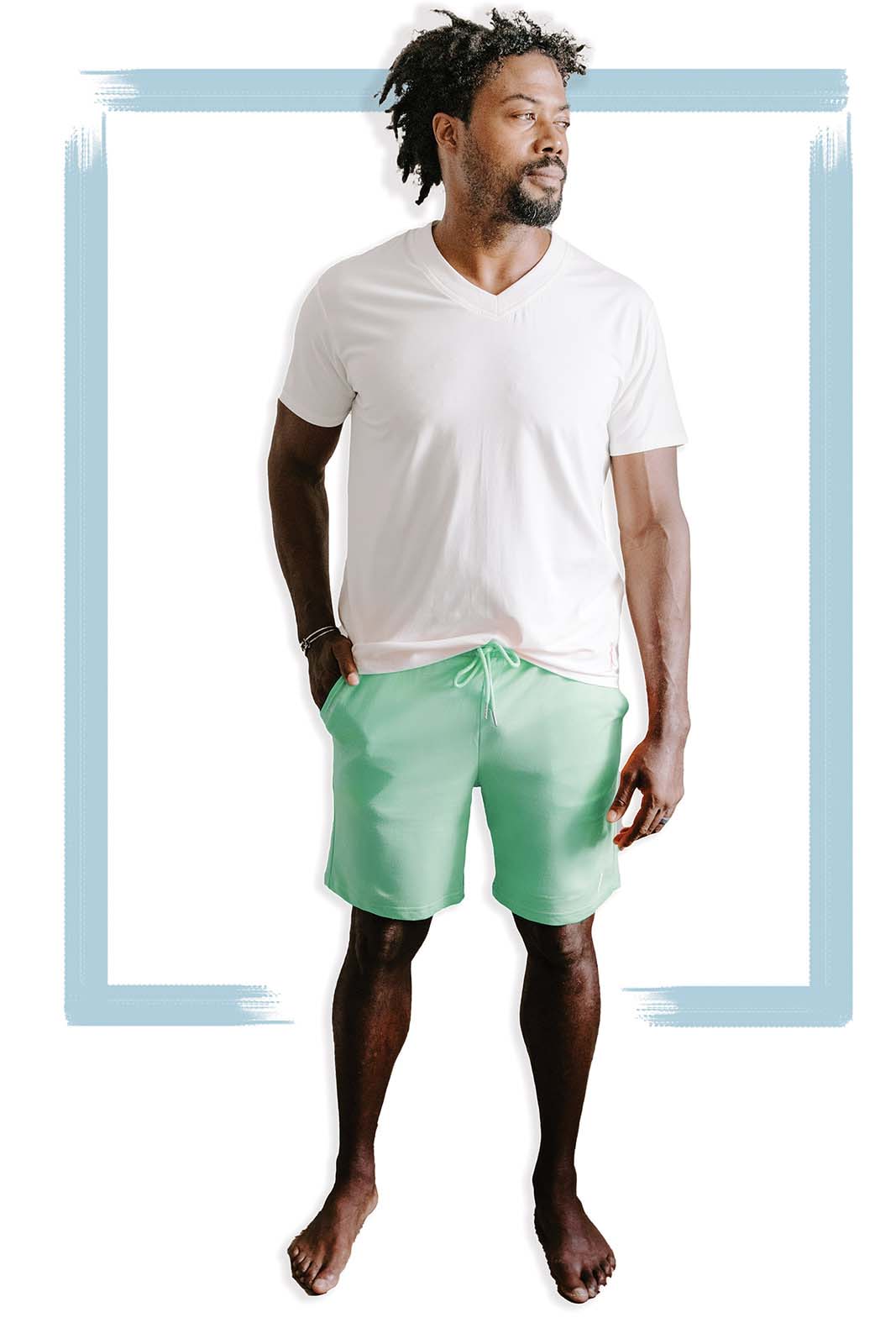 Men's Lounge Shorts | Mint