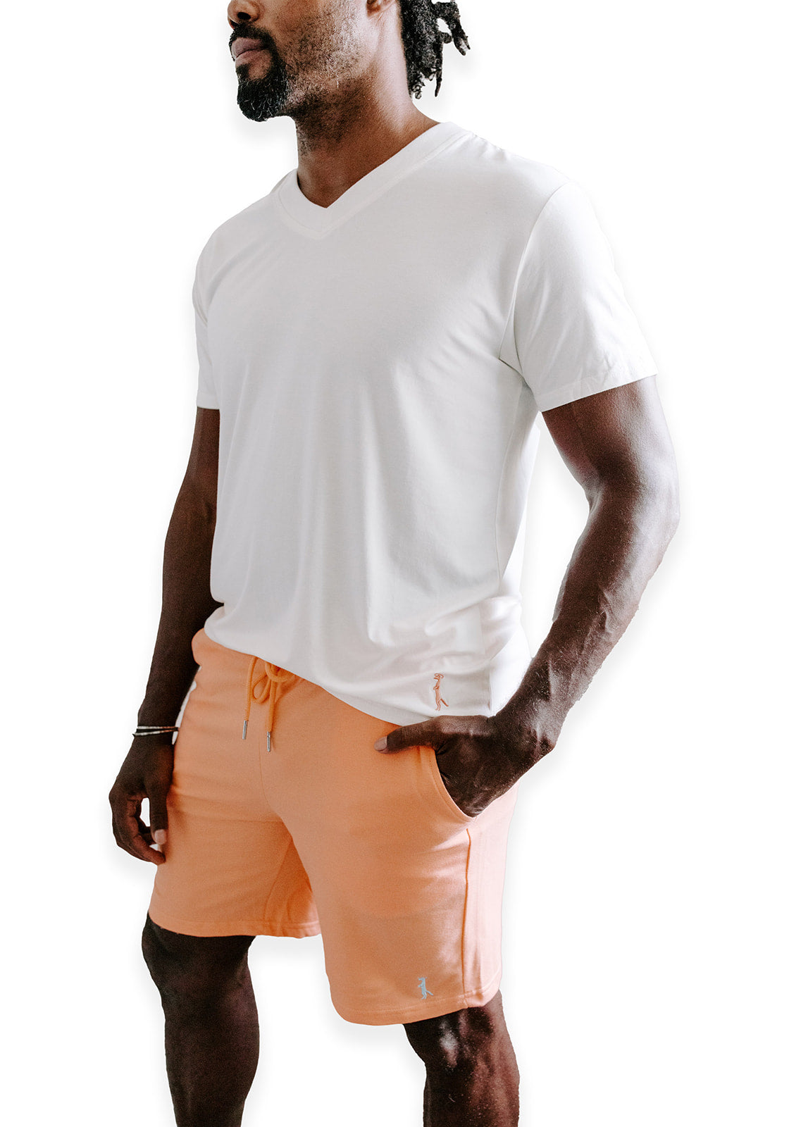 Bamboo V-Neck | Coco Cream