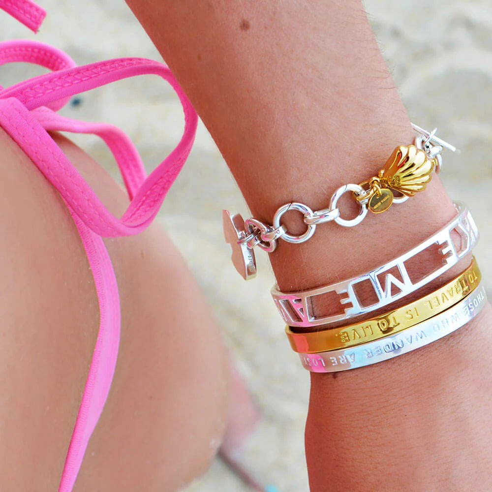 Infinity Link Charm Holder | Silver