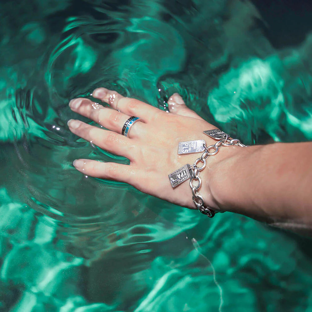 Infinity Link Charm Bracelet | Silver