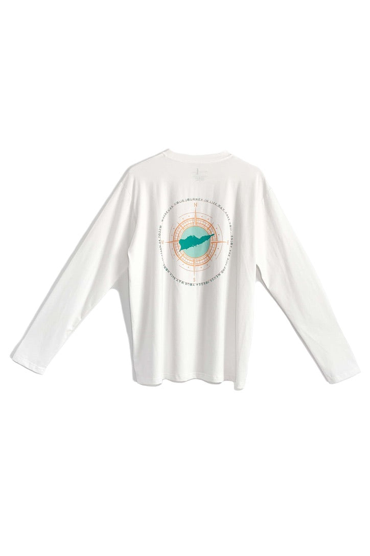 Camiseta Journey LS para hombre | UPF 20