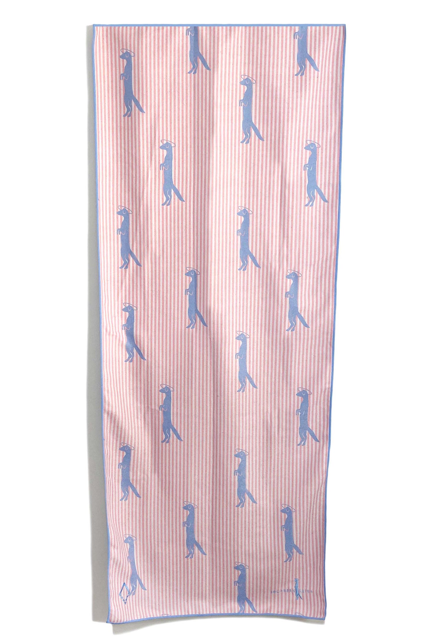 Seersucker Mongoose Beach Towel
