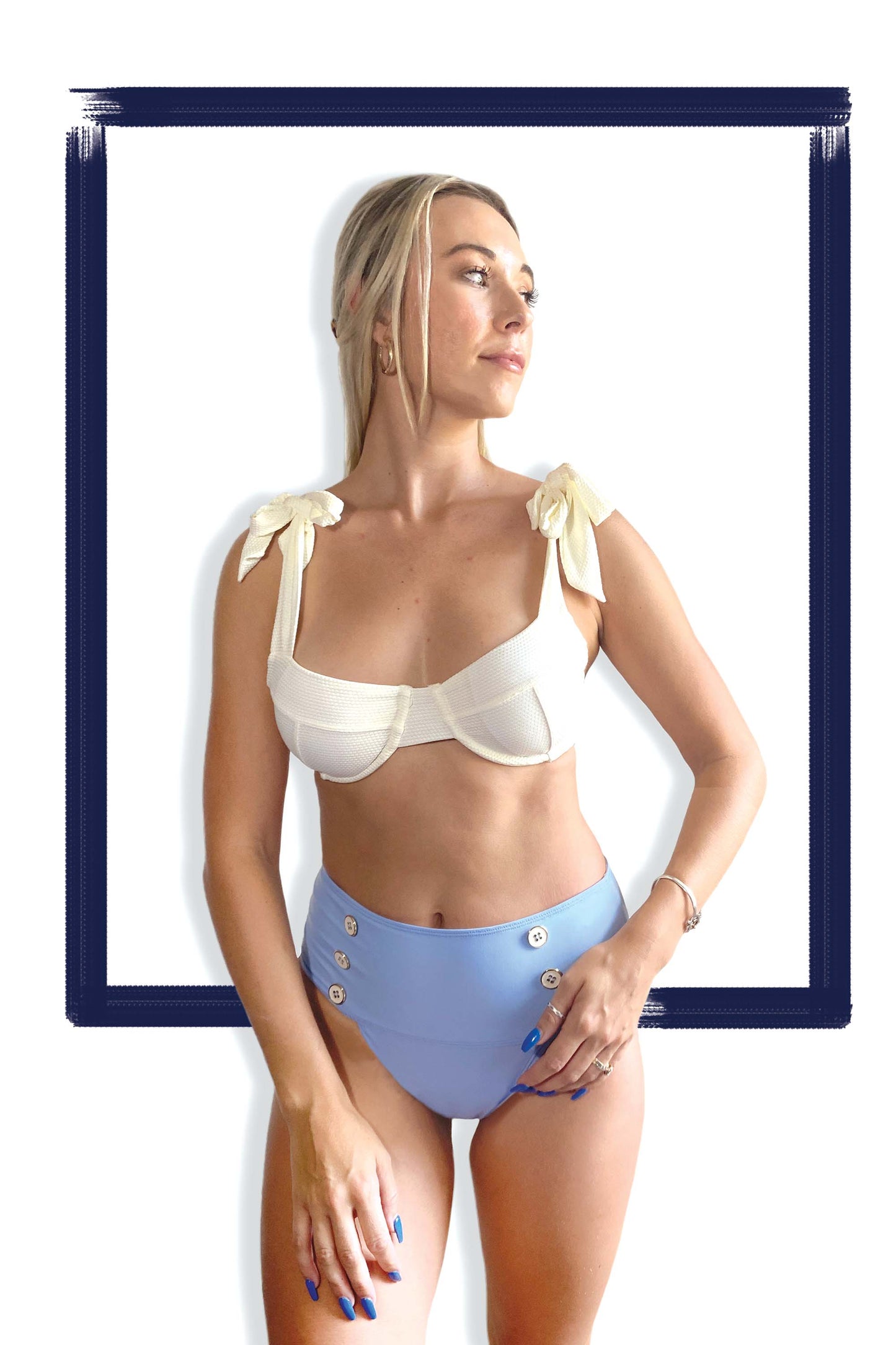 Sailor Underwire Tie Top