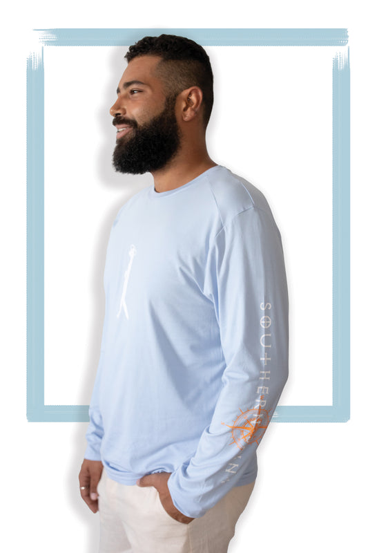 Apres-Sun Bamboo Shirt with elbow compass