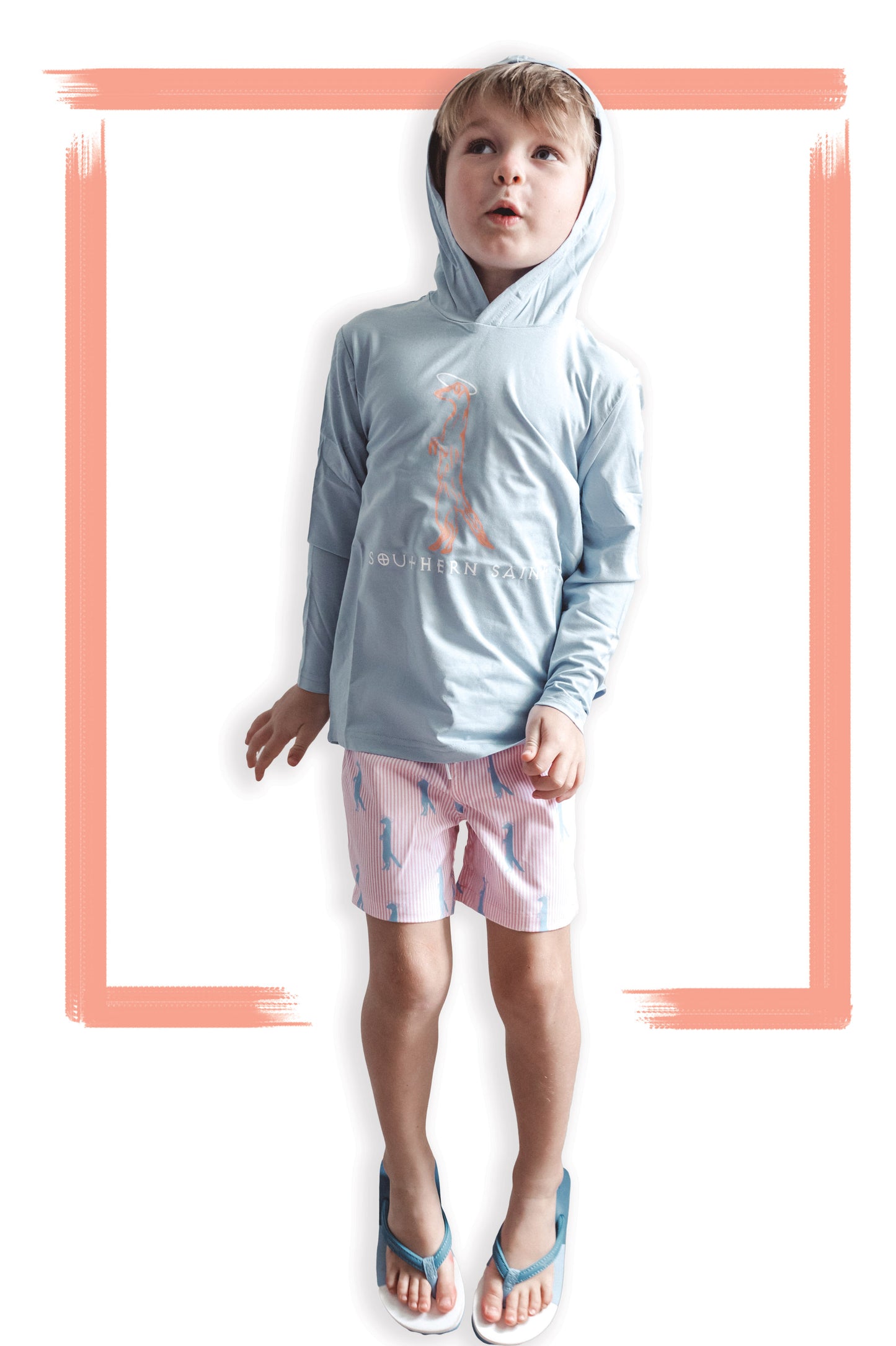 Youth Bamboo Top | Chambray