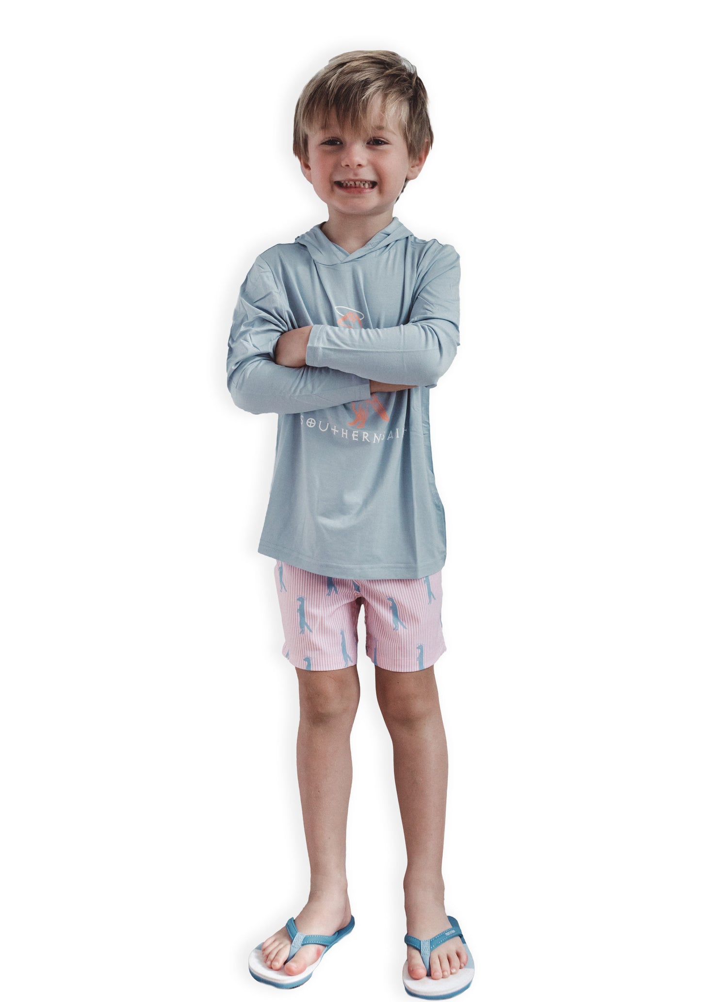 Youth Bamboo Top | Chambray