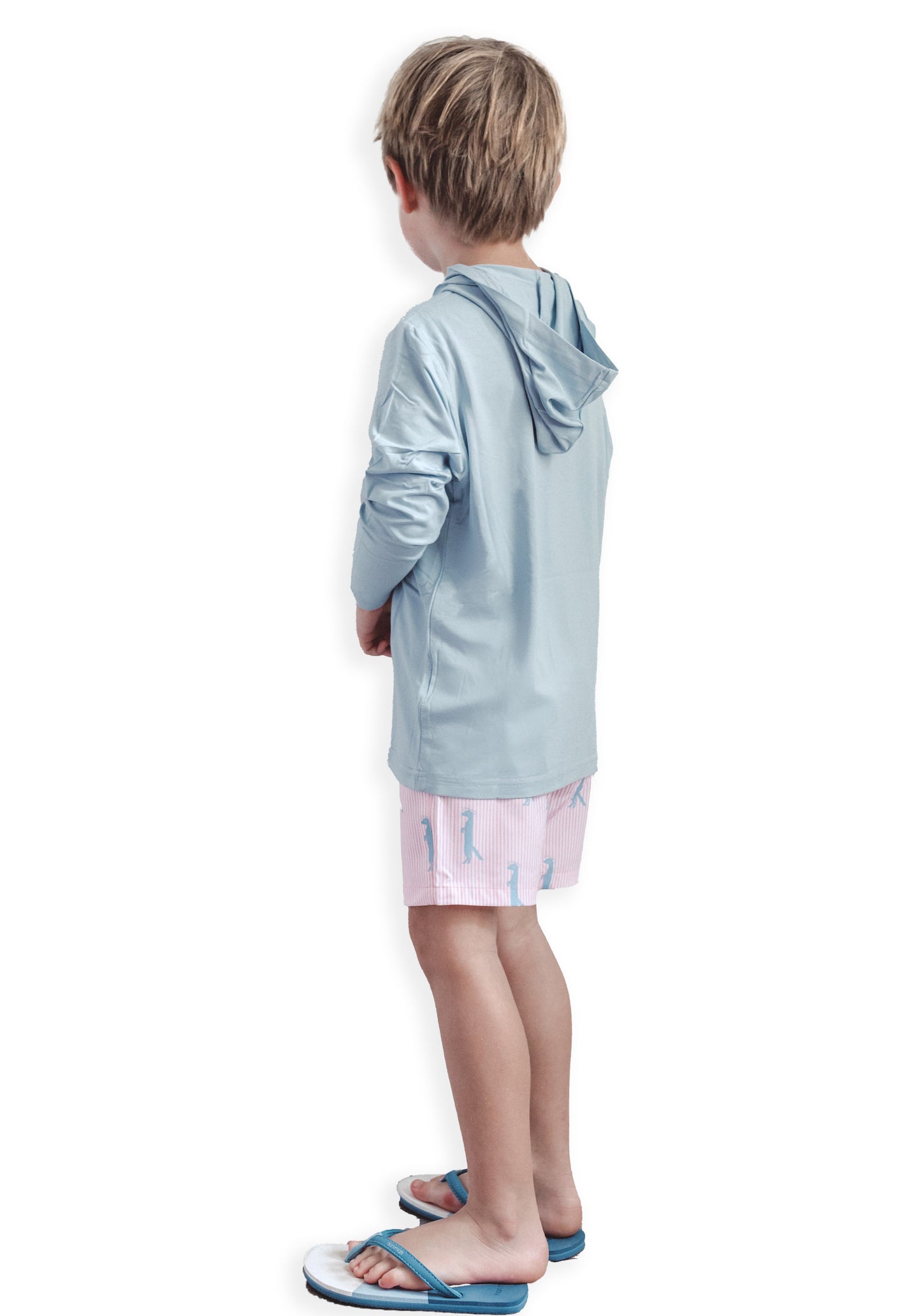 Youth Bamboo Top | Chambray