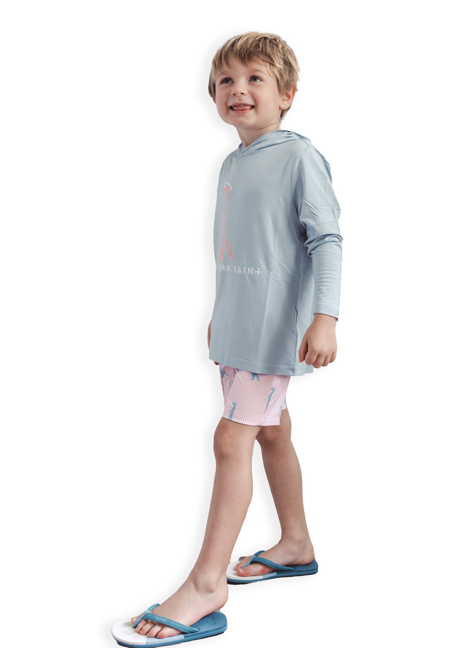 Youth Bamboo Top | Chambray