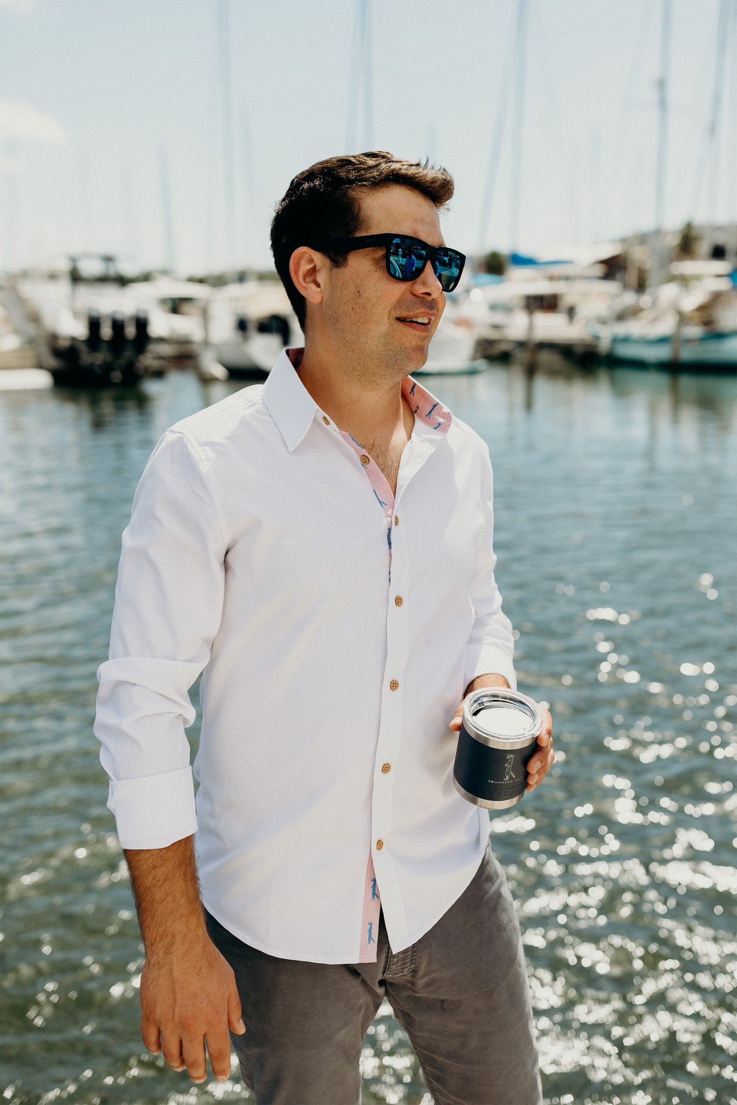 Camisa de vestir para hombre | Blanco