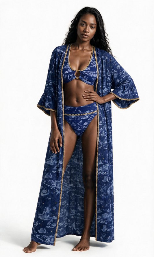 Angel Trumpet Kimono