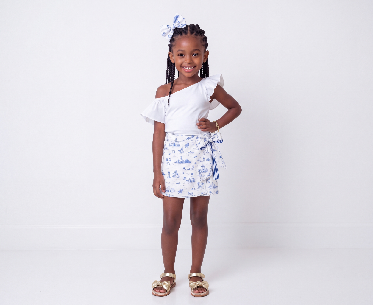 The Marisol Toile Skort