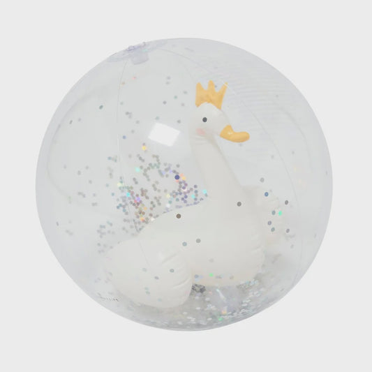 3D Inflatable Beach Ball | Princess Swan