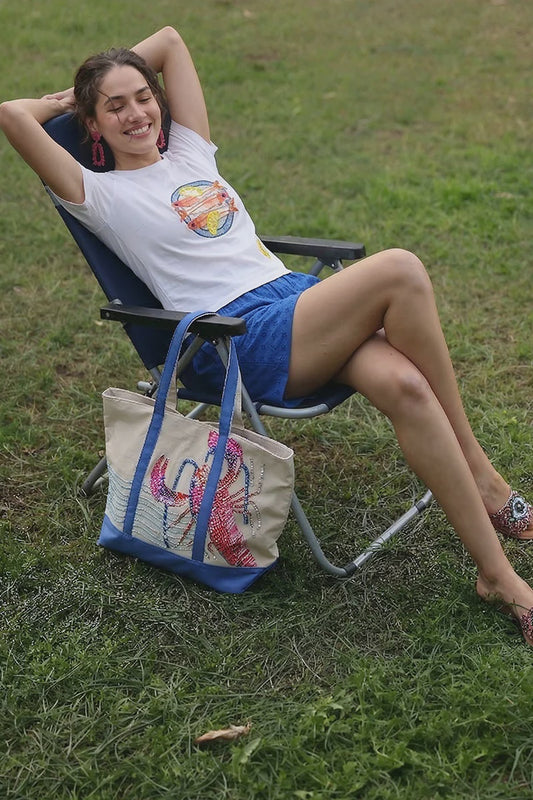Sardine Embellished T-Shirt