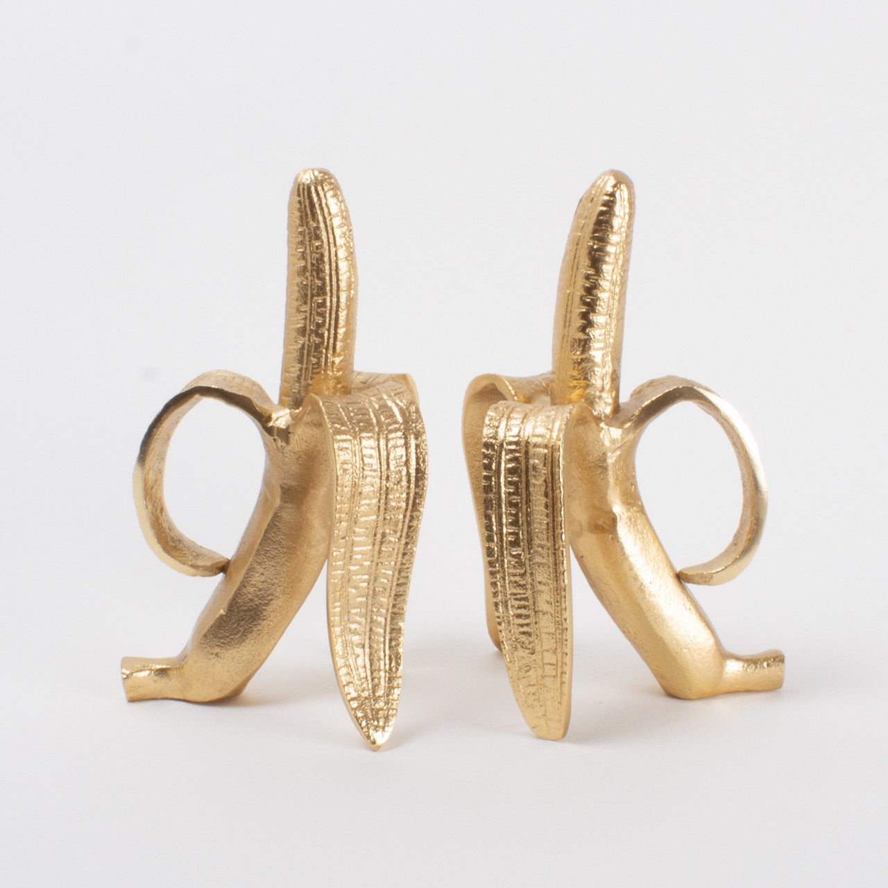 Banana Bookend Set | Gold