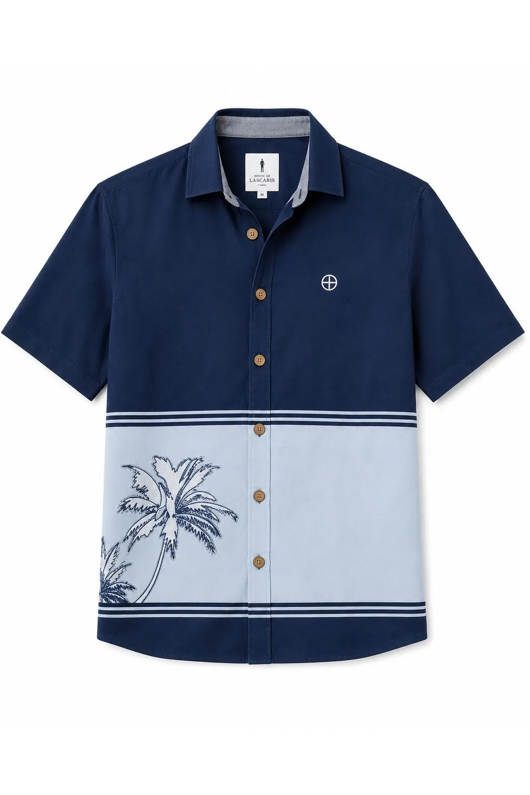 Wild Palms Men's Short Sleeve Button Up