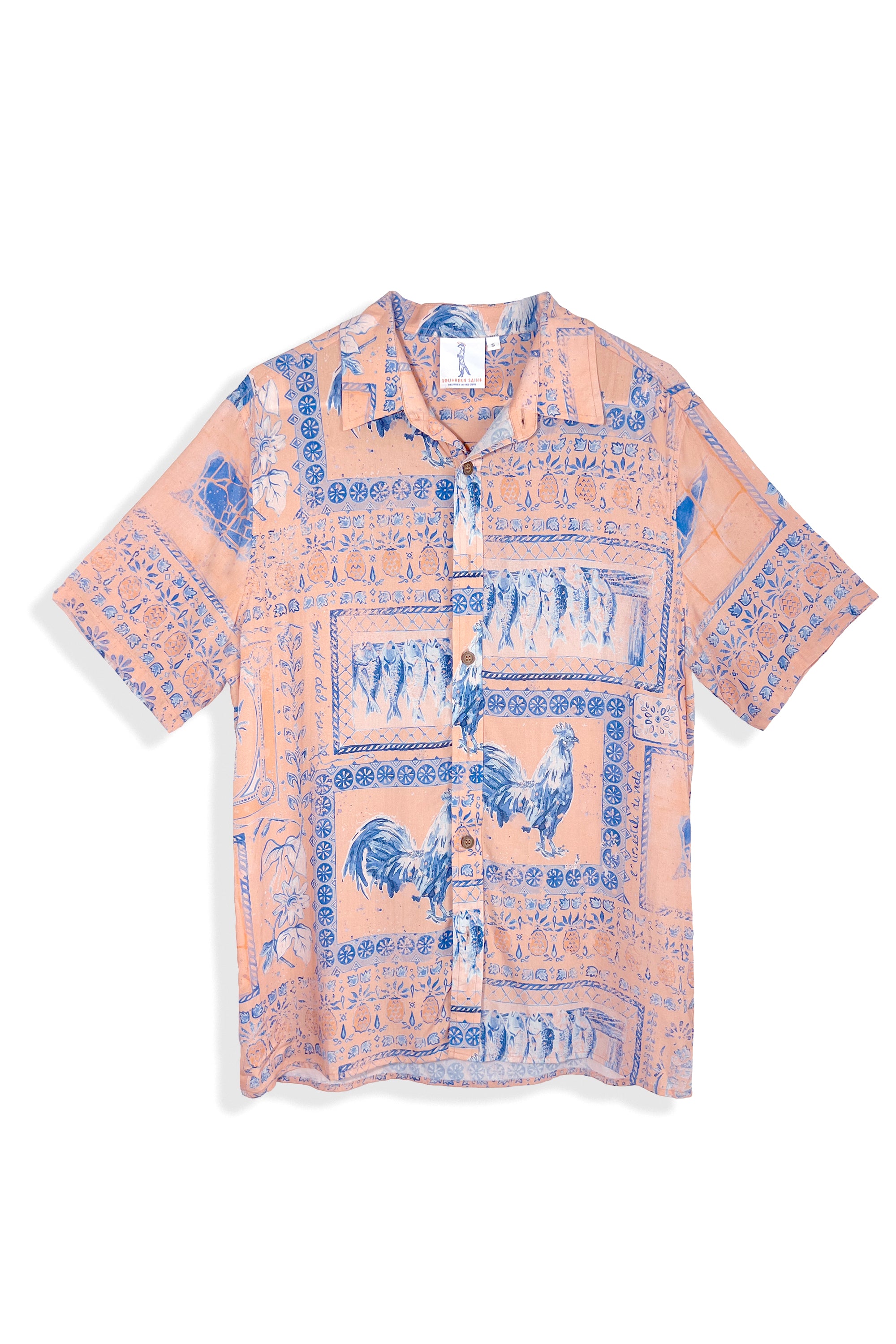 【MODERNIF】Saint Lettering Overfit Short Sleeve Saint-Mx6-Ultra-Super-Dirty-S-