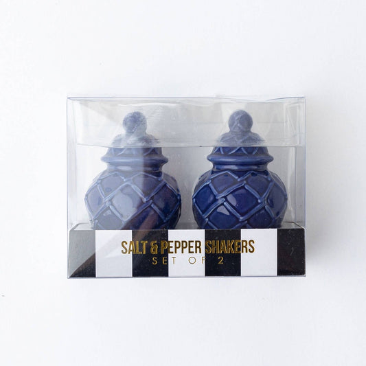 Ginger Jar Salt & Pepper Shaker | Navy