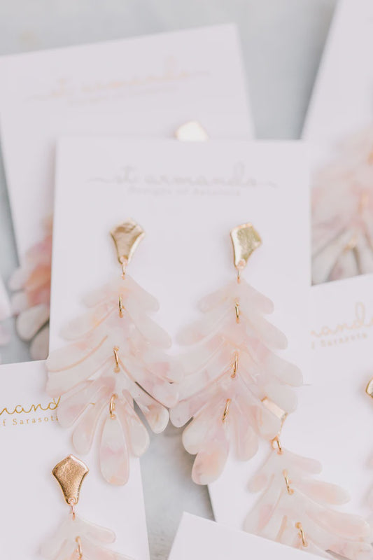 Pink Petite Palm Drops
