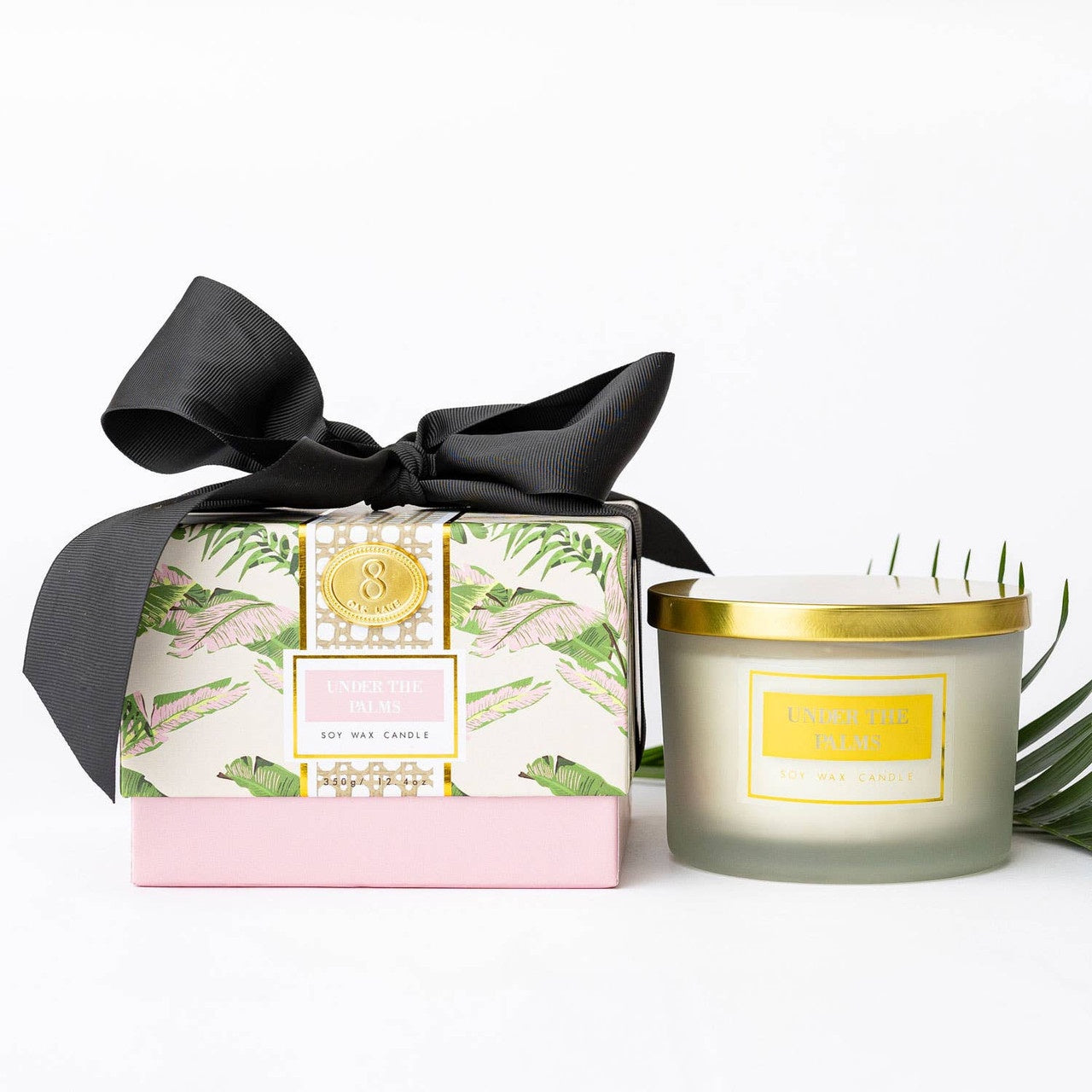 3 Wick Candle | Under The Palms