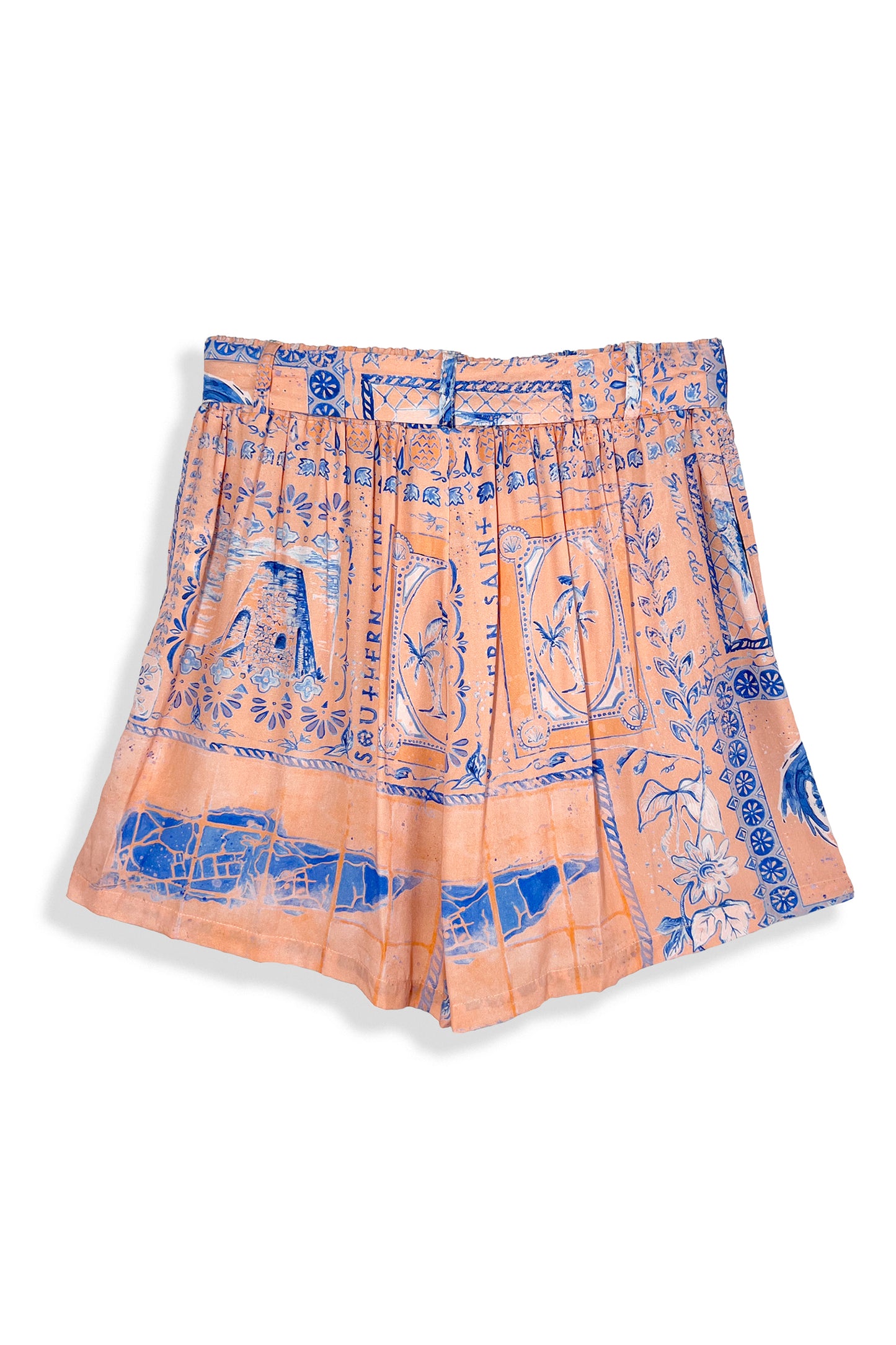 High Waist Belted Short | Santa Cruz