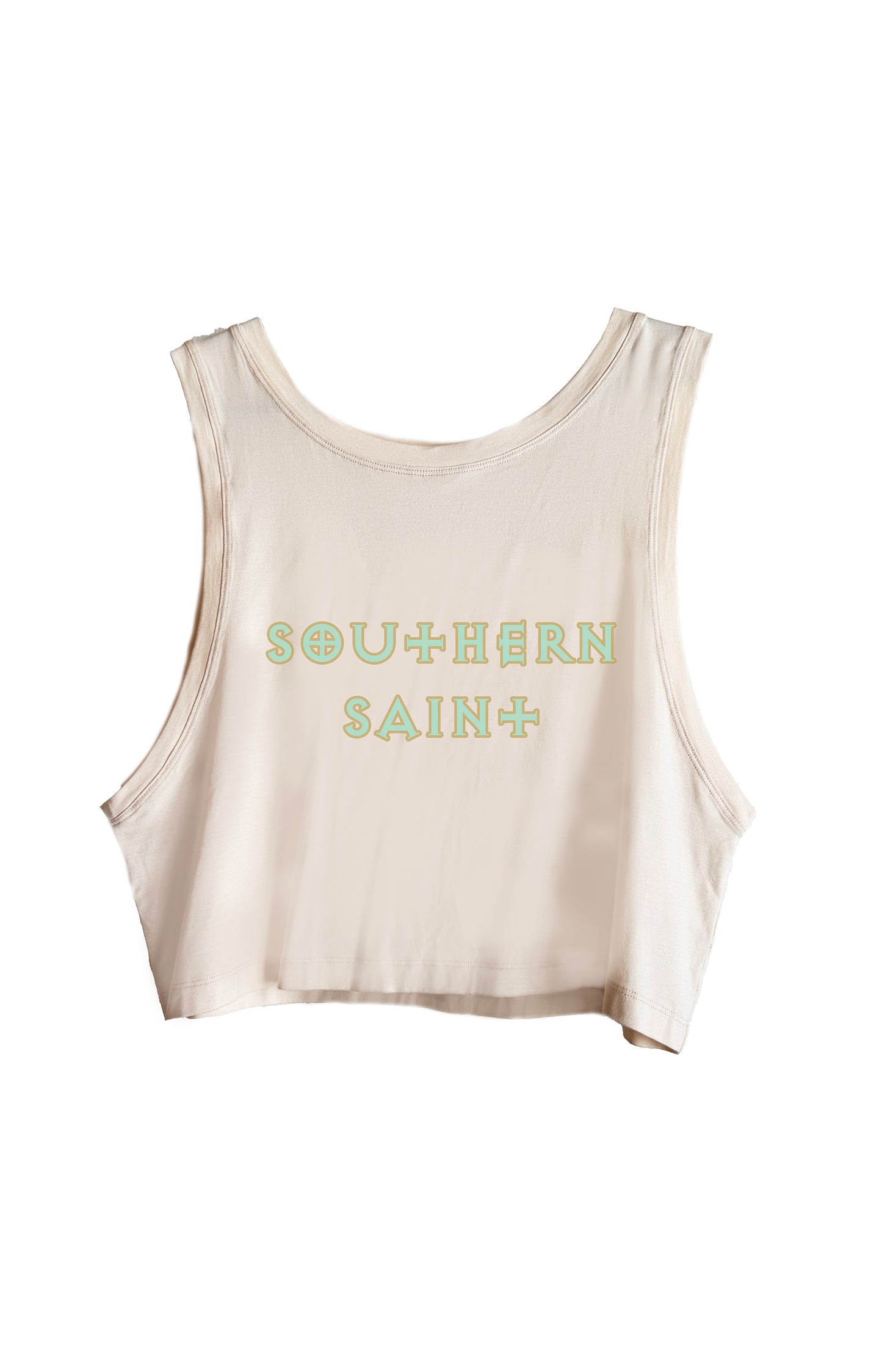 Bamboo Active Crop Tank | Sand