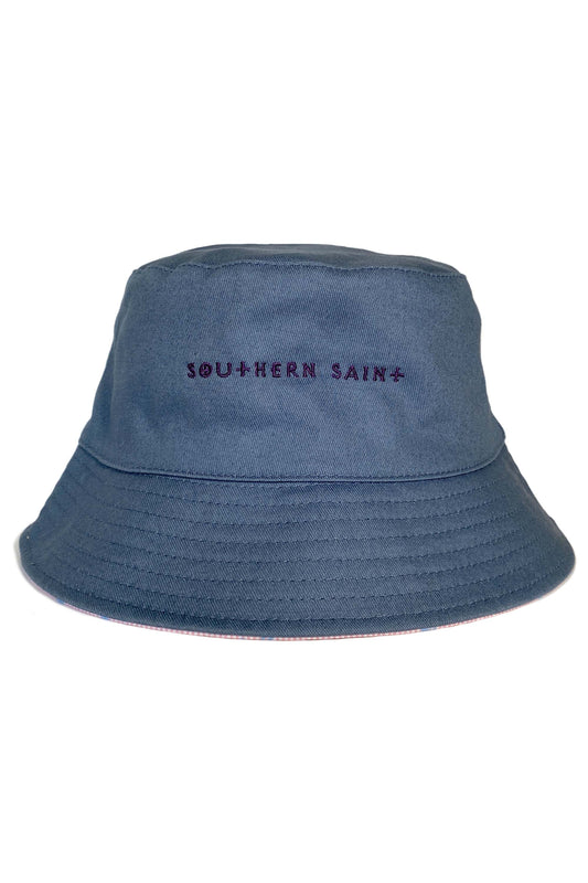 Reversible Bucket Hat | Mongoose Seersucker