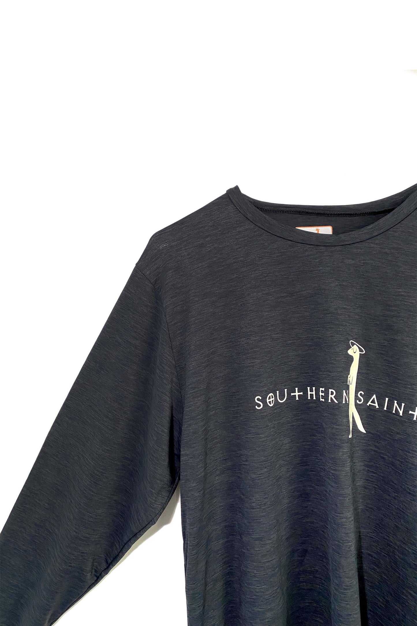 Camisa de sol de corte relajado para hombre | Carbón