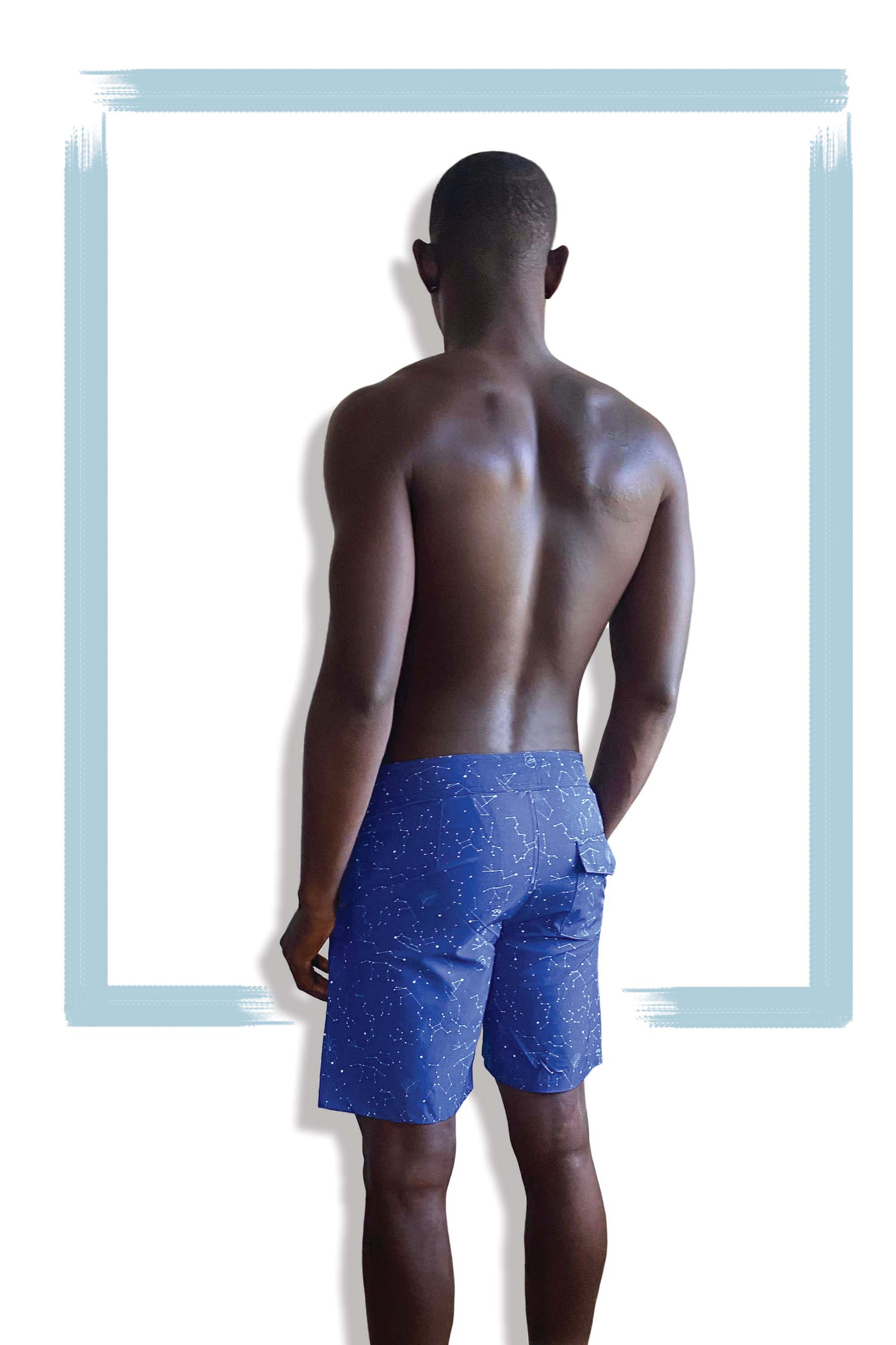 Lace-Up Boardshort | Constellation