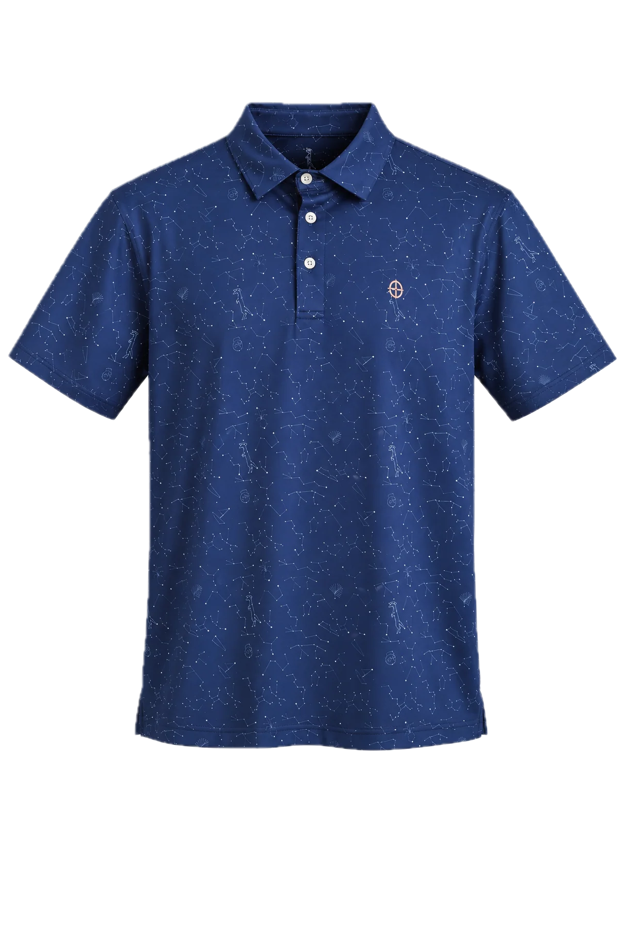 Navy Constellation Performance Polo