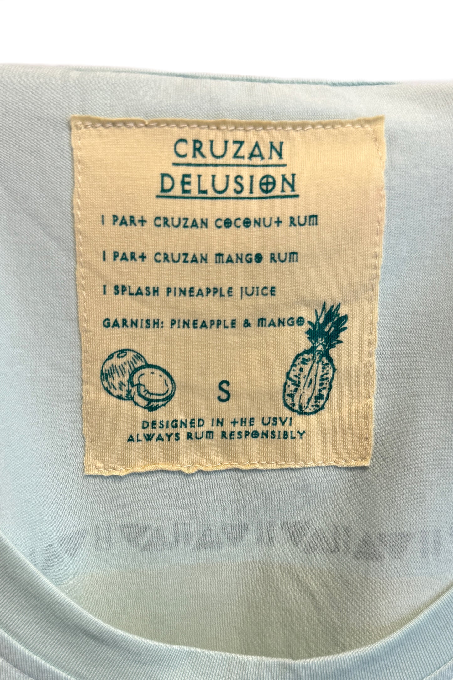 Cruzan Delusion Drink Tee